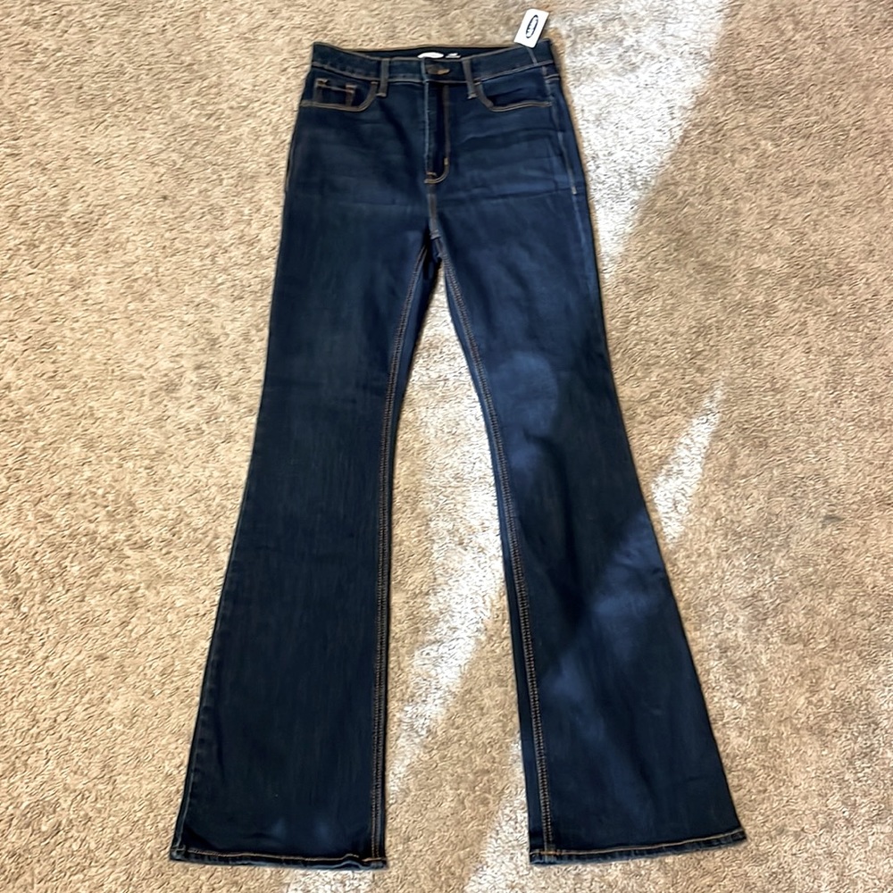 NWT flare extra high rise jeans size 6